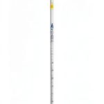 Serological Pipette 1ml EISCO Class A Blue Graduations Yellow-0