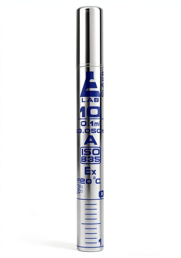 EISCO Serological Pipette 10ml Class A Blue Graduations Orange-1