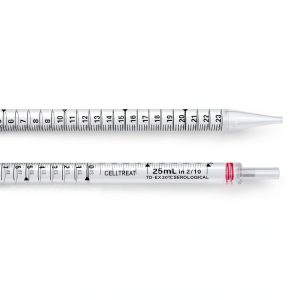 Serological Pipette 25 ml Celltreat Sterile Wrapped Pack of 200-0